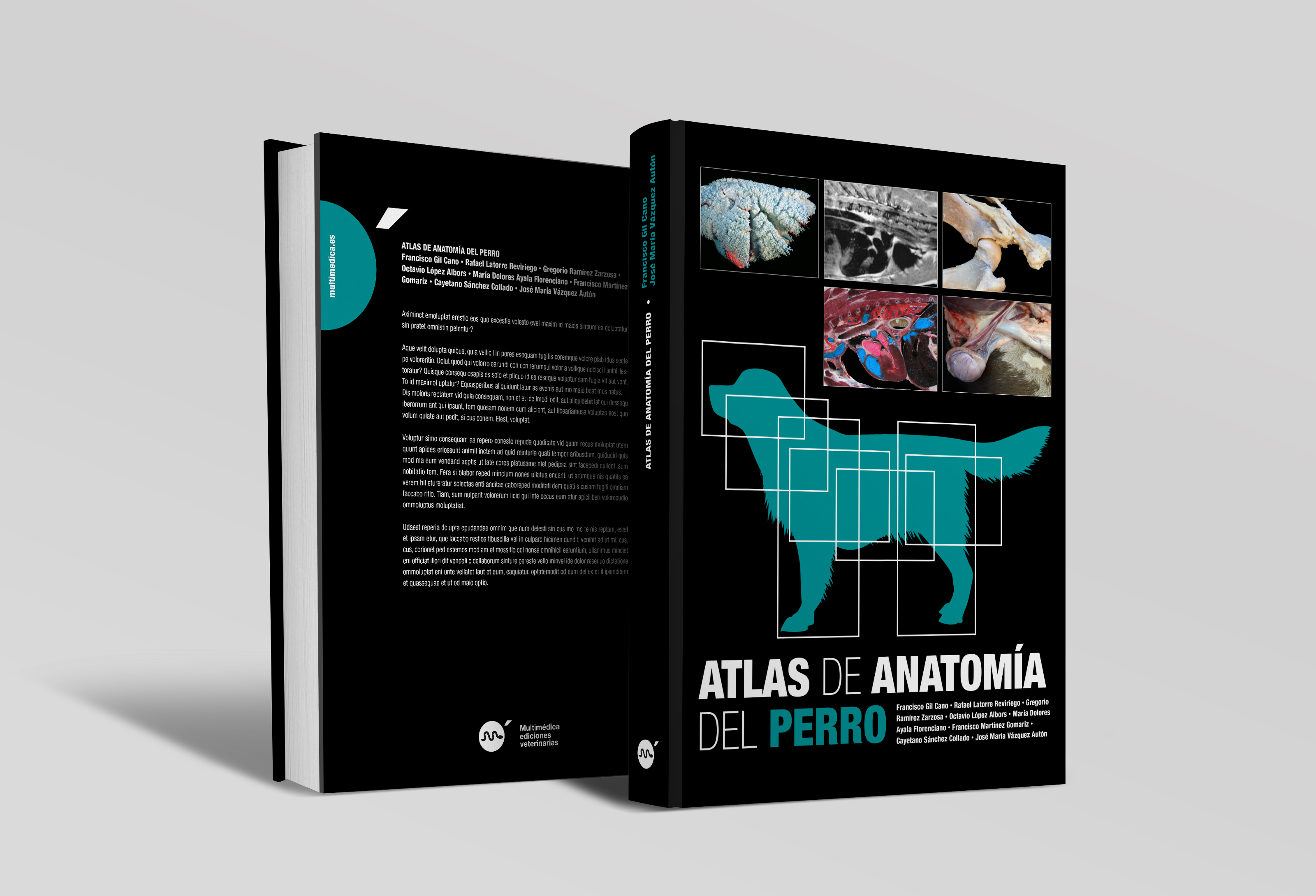 Atlas de anatomía del perro